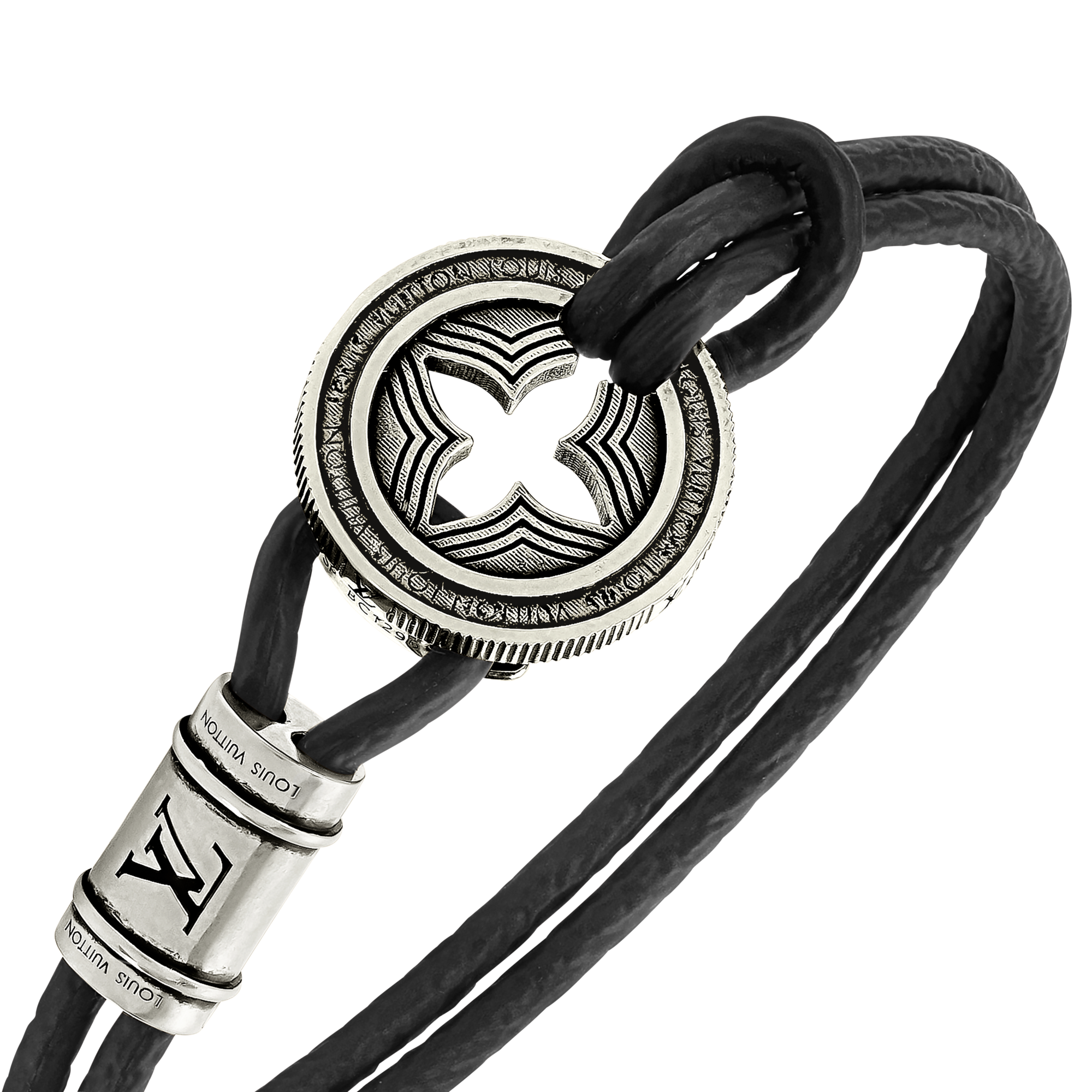 LV Tic Tac Toe Leather Bracelet - Men - Accessories | LOUIS VUITTON ®